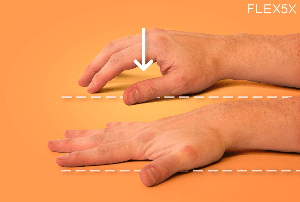 stretch-övning mot stelhet i fingrarna
